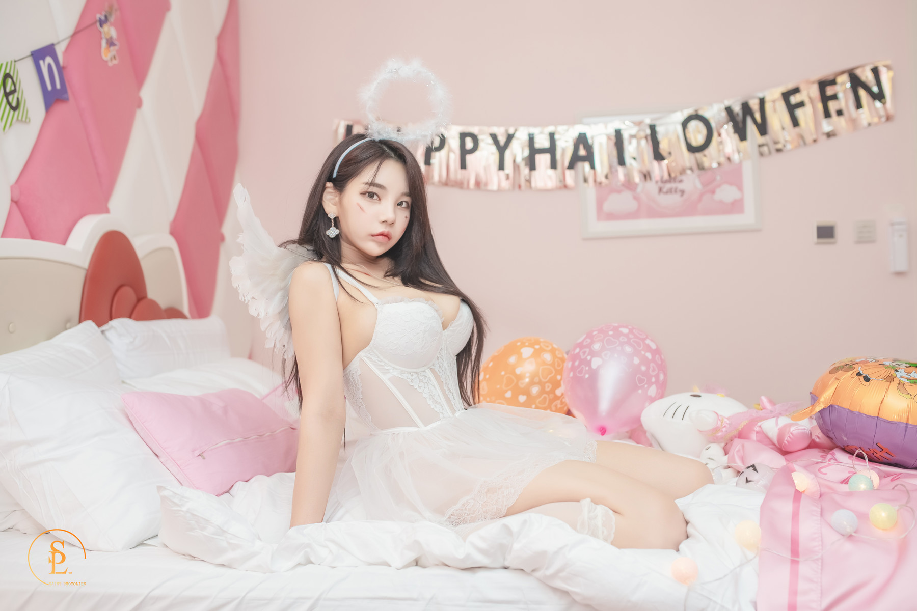 Zzyuri 쮸리, [SAINT Photolife] Pink Halloween(23)