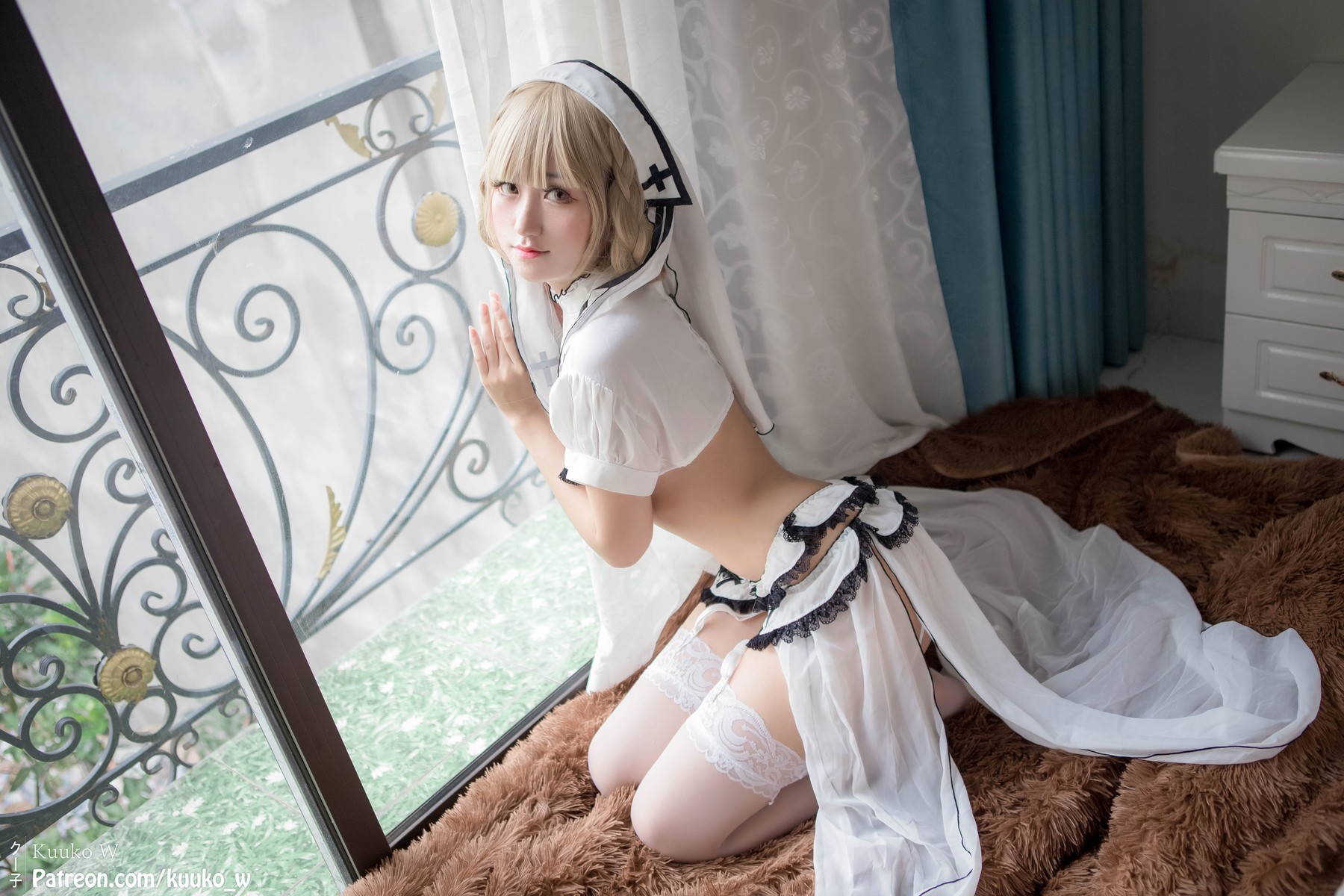 Cosplay KuukoW クー子 White Angel(12)