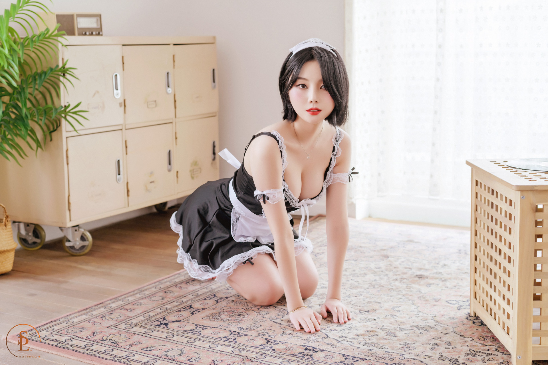 Yuna 유나, [SAINT Photolife] Yuna&#8217;s Wild &#8211; Set.03(46)