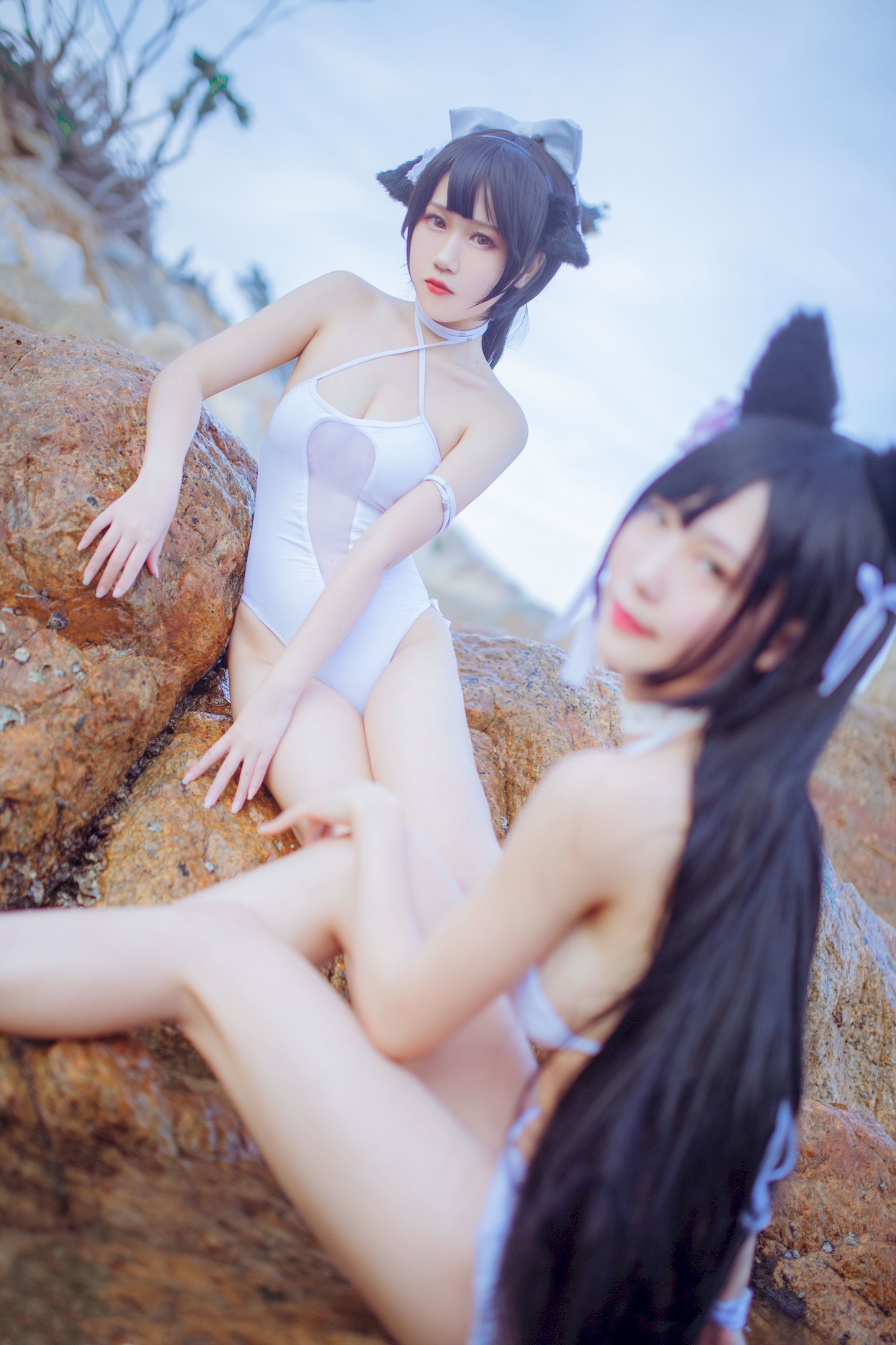 Cosplay 抖娘利世 Atago &#038; Takao(17)