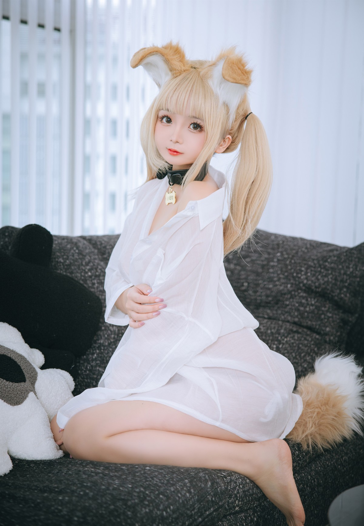 Cosplay 日奈娇 衬衫小狗 Set.02(6)