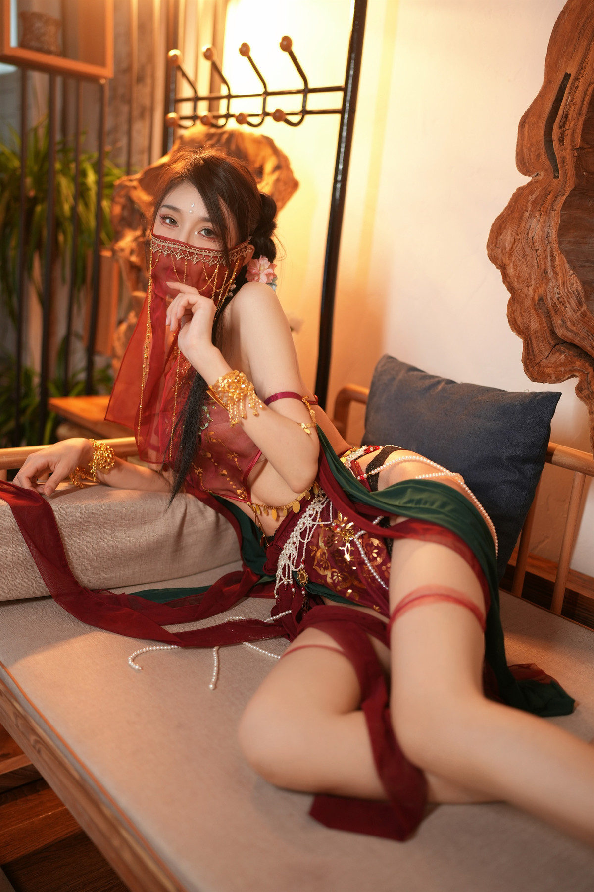 Cosplay 余多多Dudu 妲己的古风诱惑力(2)