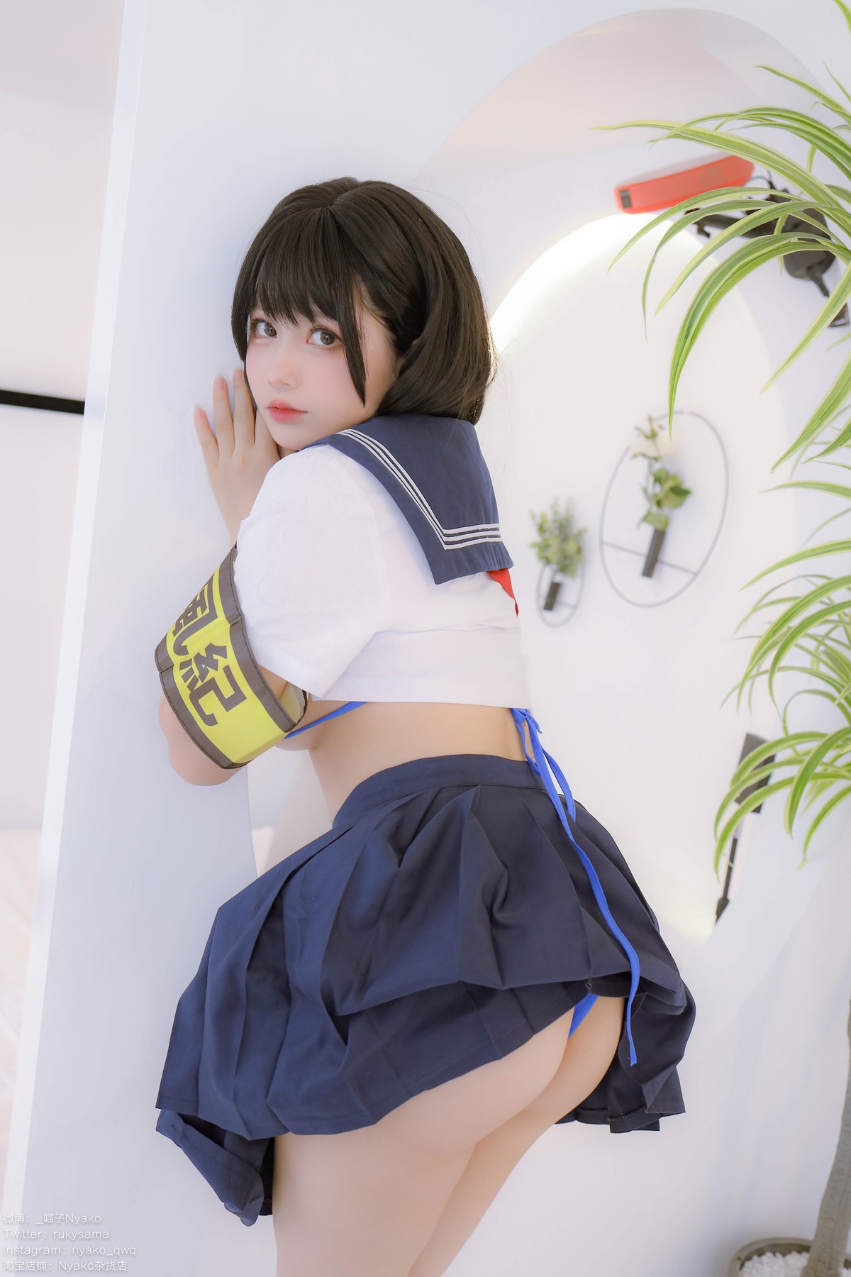 Cosplay Nyako喵子 风纪委员(30)