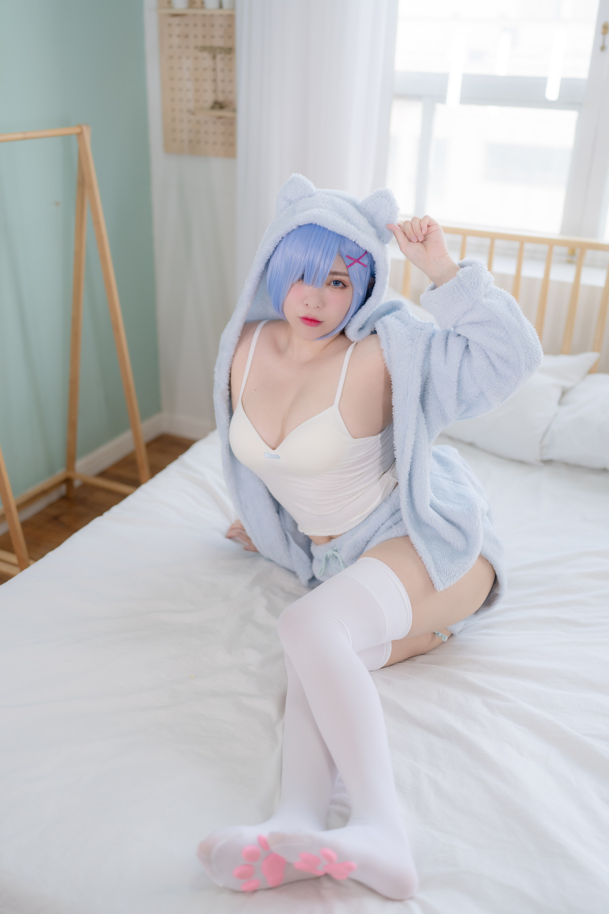 Cosplay Yuna 유나 Remレム ReZero(4)