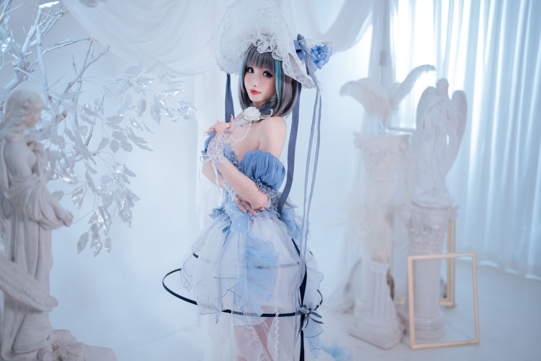 Cosplay Rioko凉凉子 柴郡冰雪公主(3)