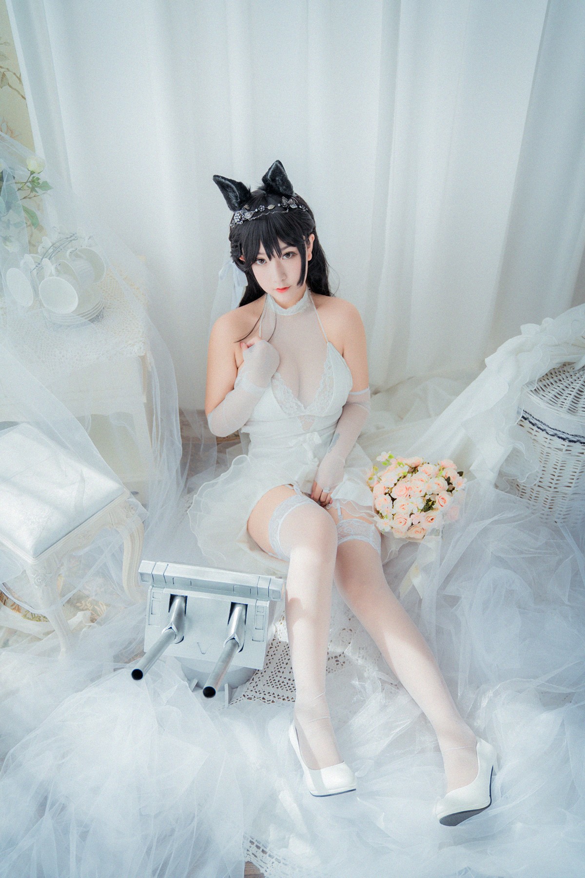 Cosplay 猫九酱Sakura 碧蓝誓约 Set.02(12)