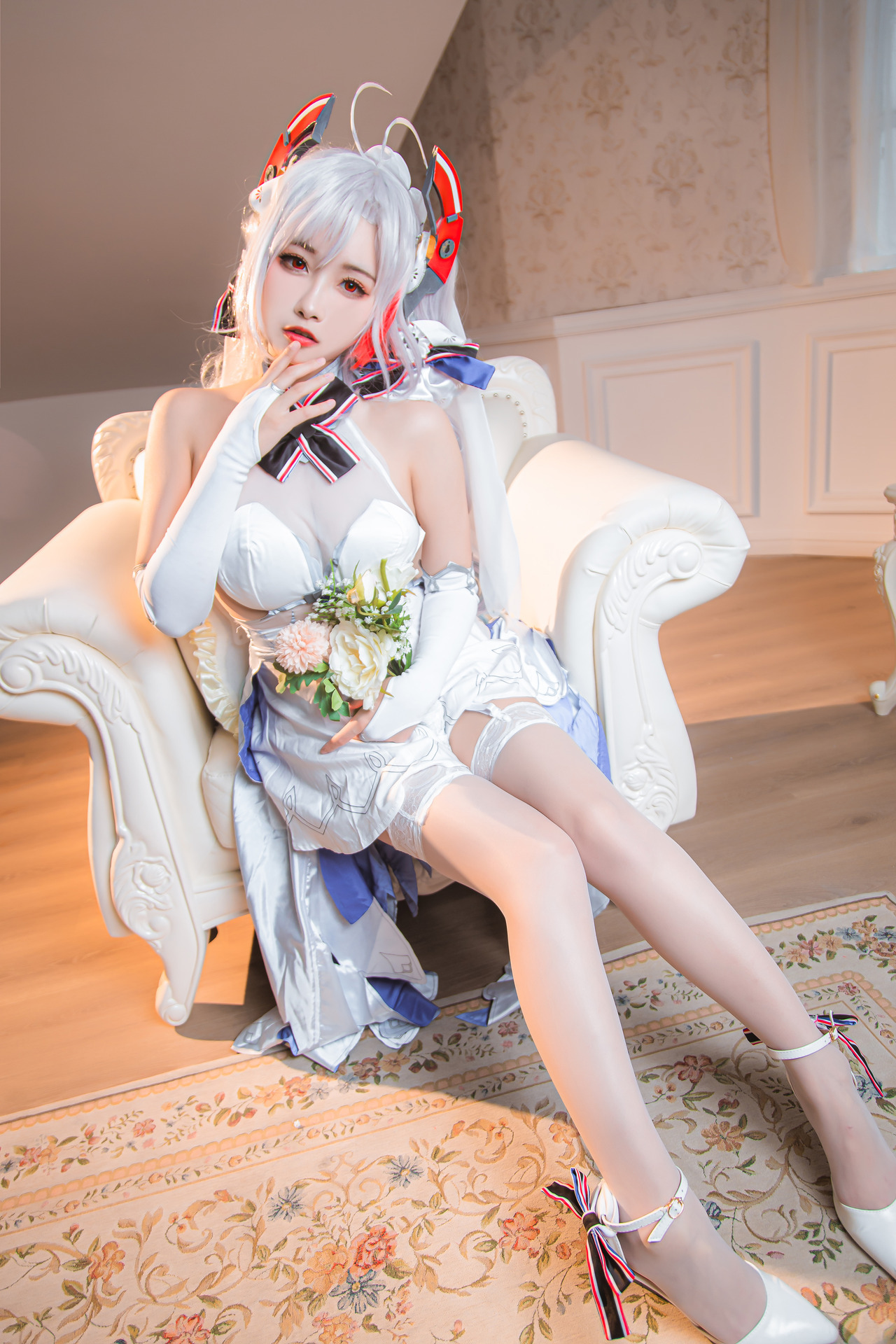 [Momoko葵葵] Prinz Eugen 欧根亲王 花嫁 Bride Ver.(9)