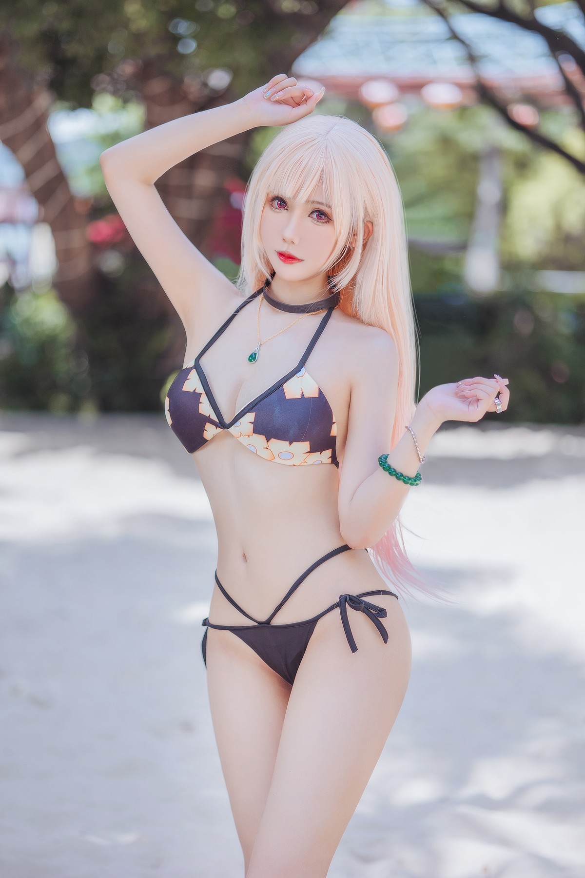 Cosplay 仙女月 喜多川海夢 Bikini(16)