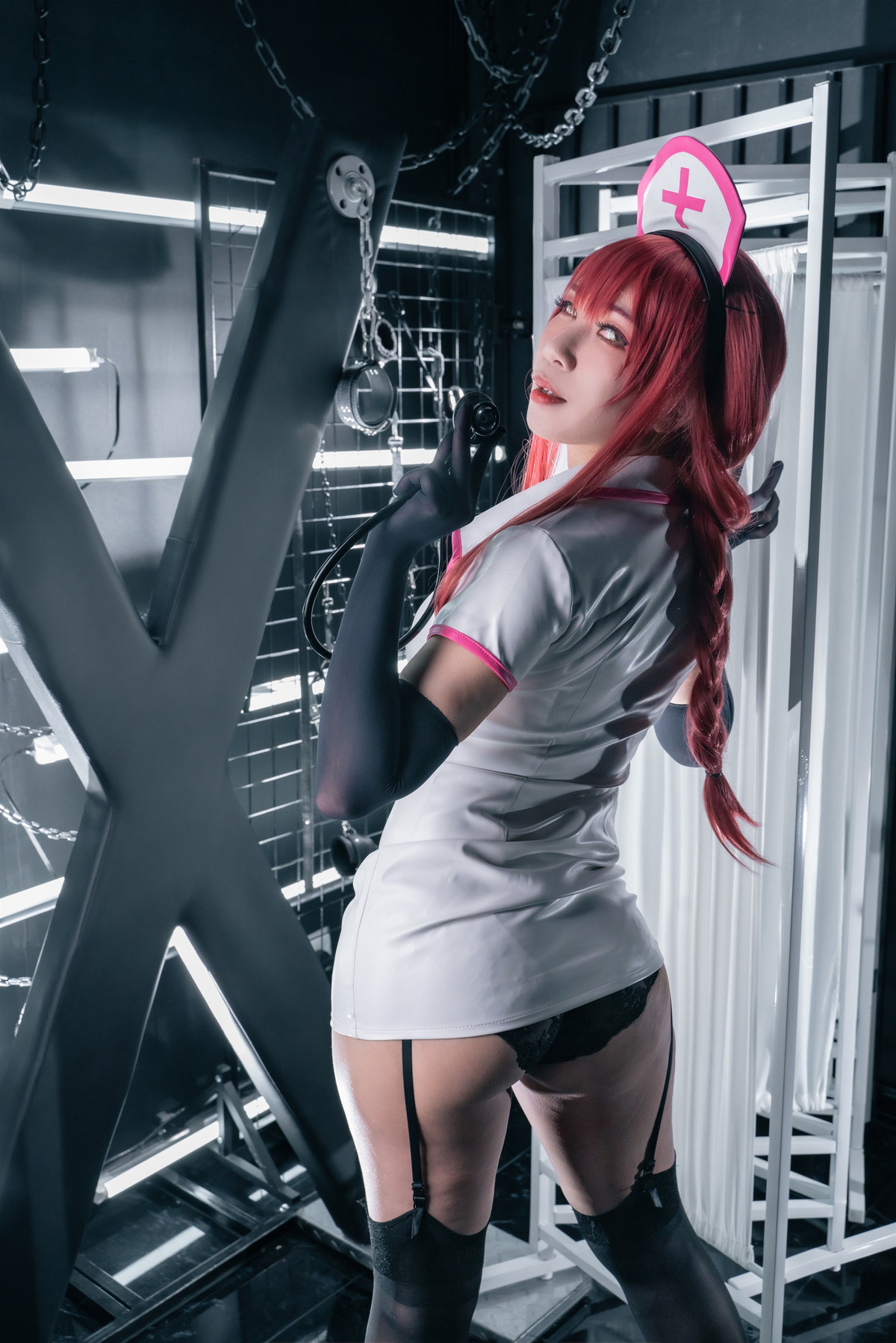 Cosplay 小琪Aki Dark Nurse(11)