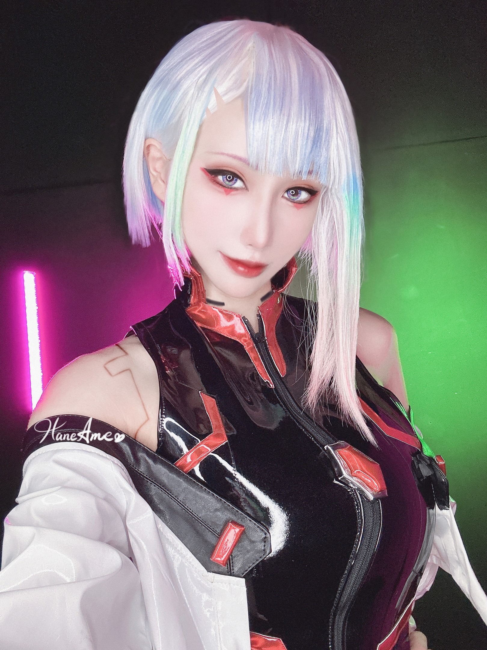 Hane Ame 雨波写真 – Cyberpunk Lucy(30)