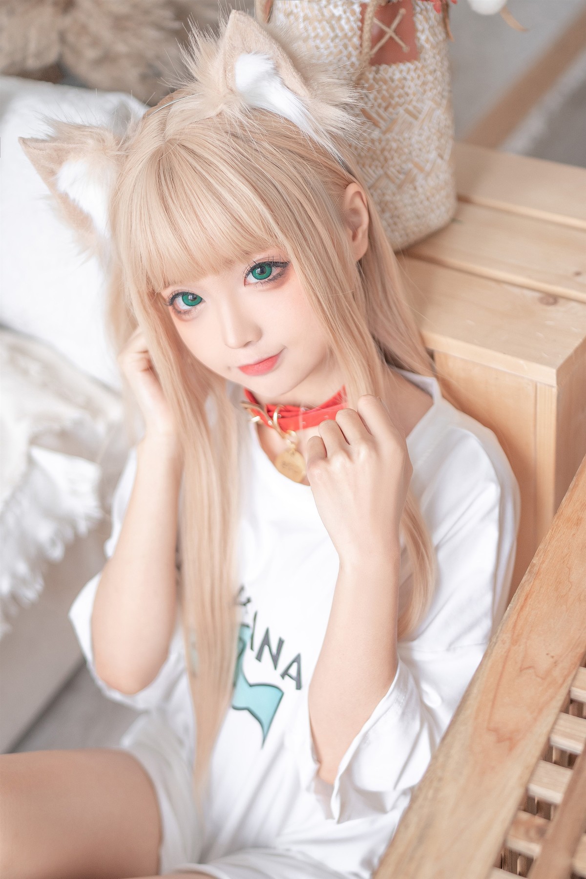 动漫博主蠢沫沫 Cosplay 黄豆粉(7)