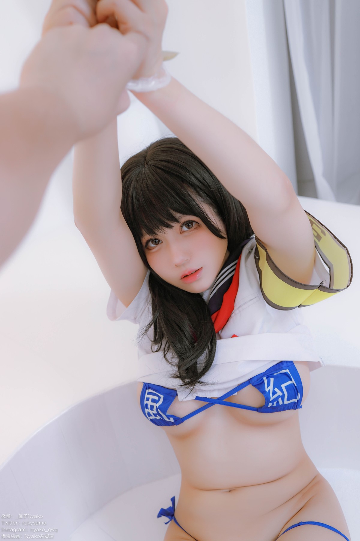 Cosplay Nyako喵子 风纪委员(58)