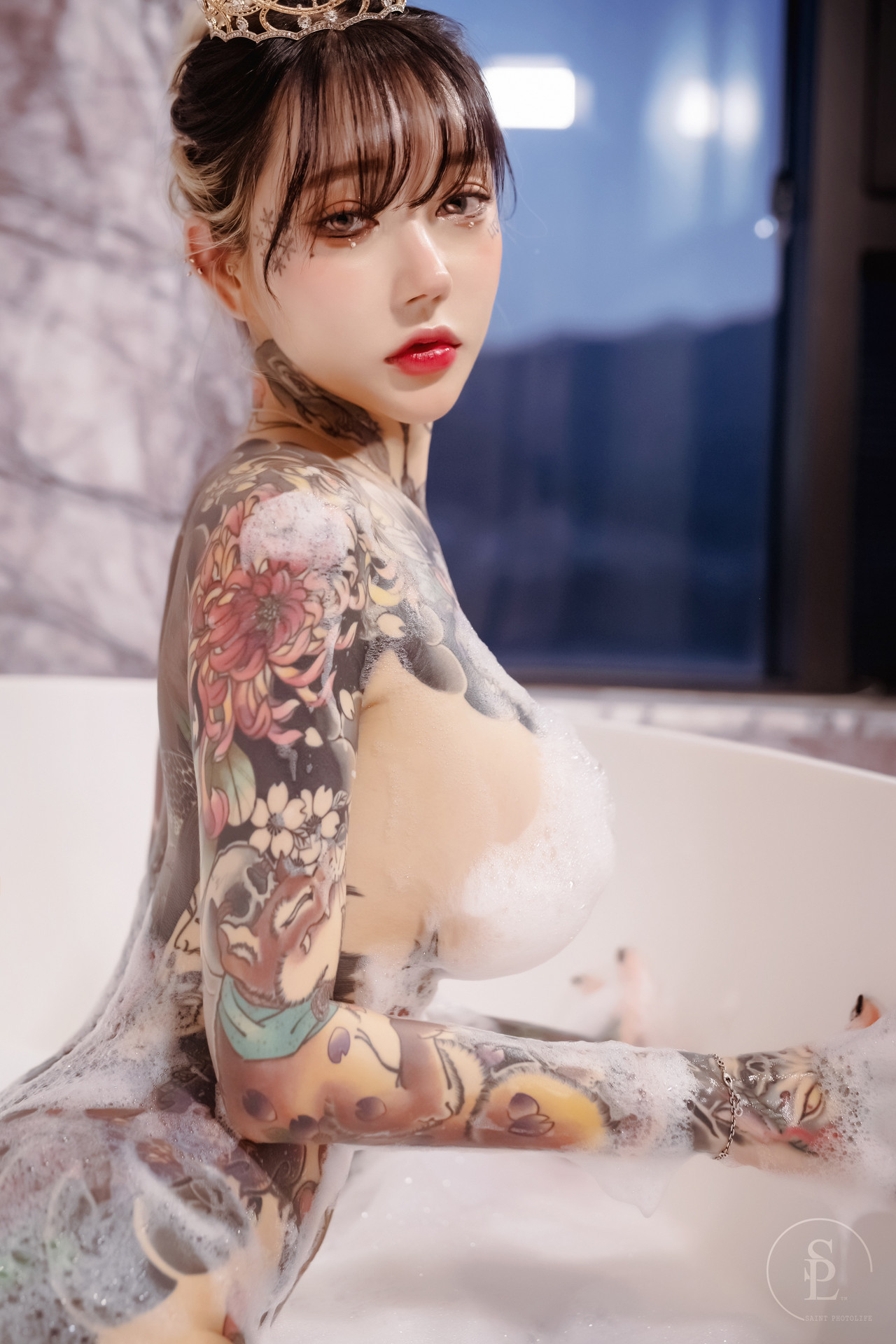 YoKo 요코, [SAINT Photolife] Bubbles(14)