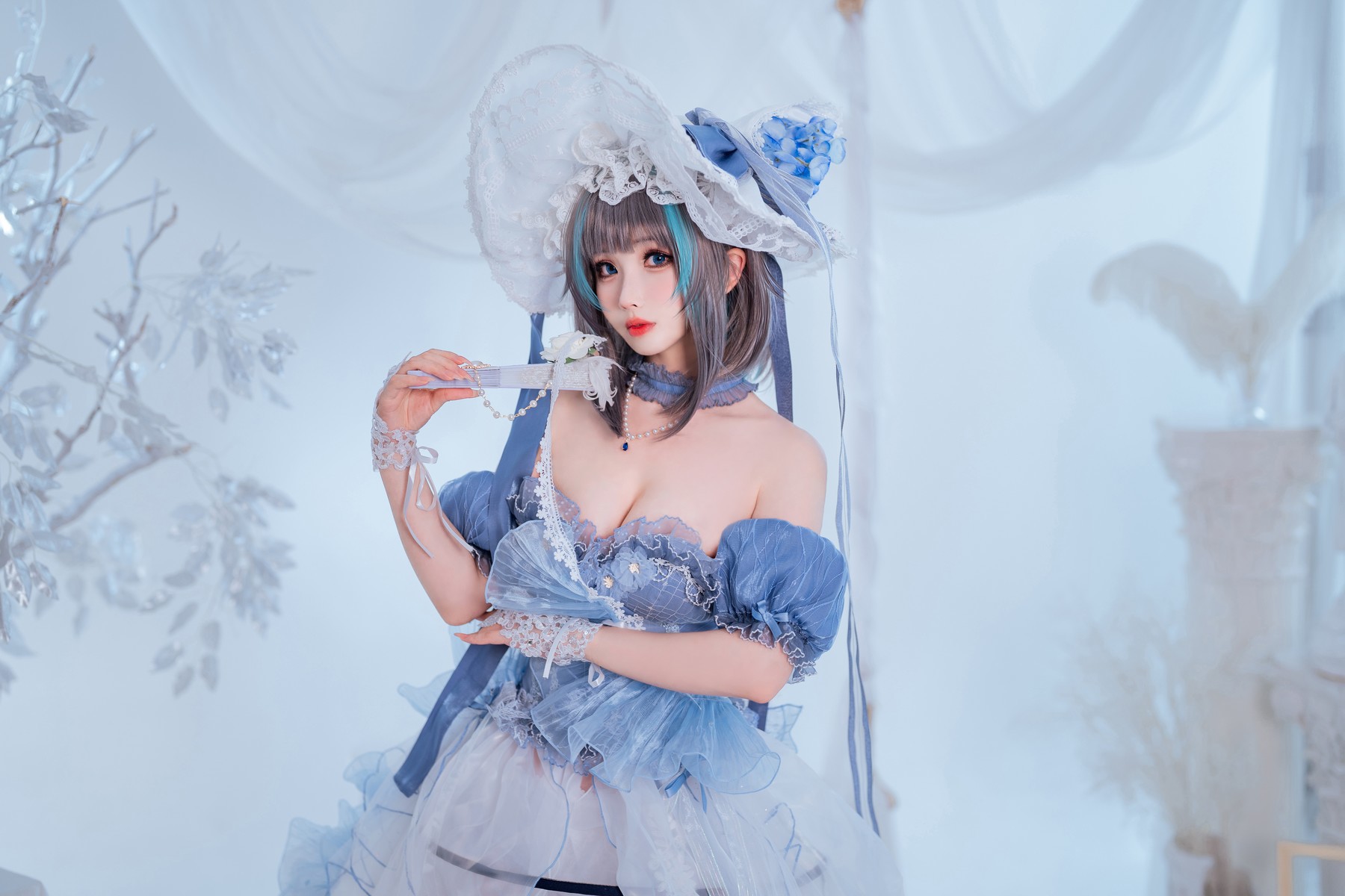 Cosplay Rioko凉凉子 柴郡冰雪公主(23)