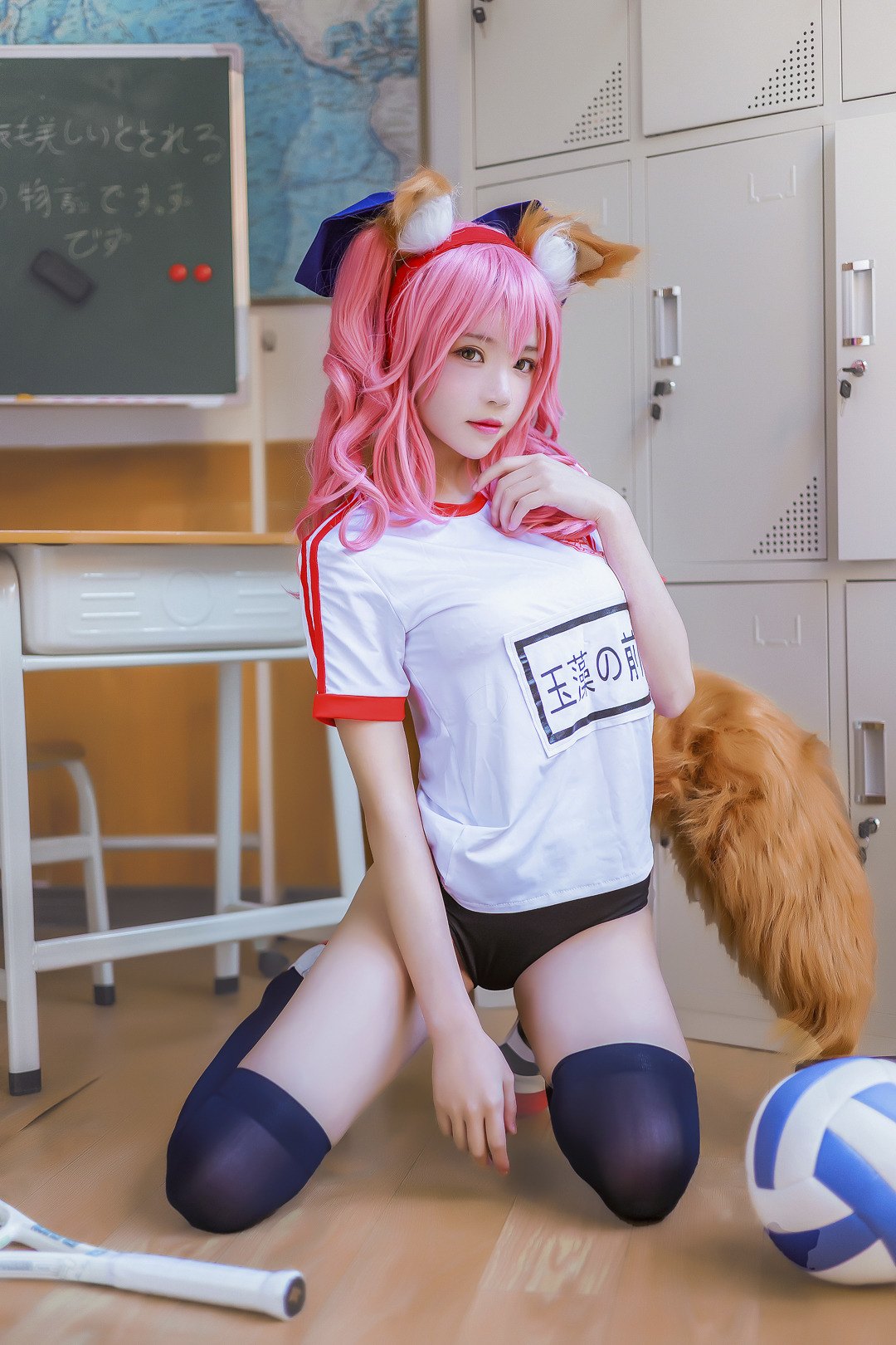 [桜桃喵] 玉藻前体操服 Tamamo no Mae(8)