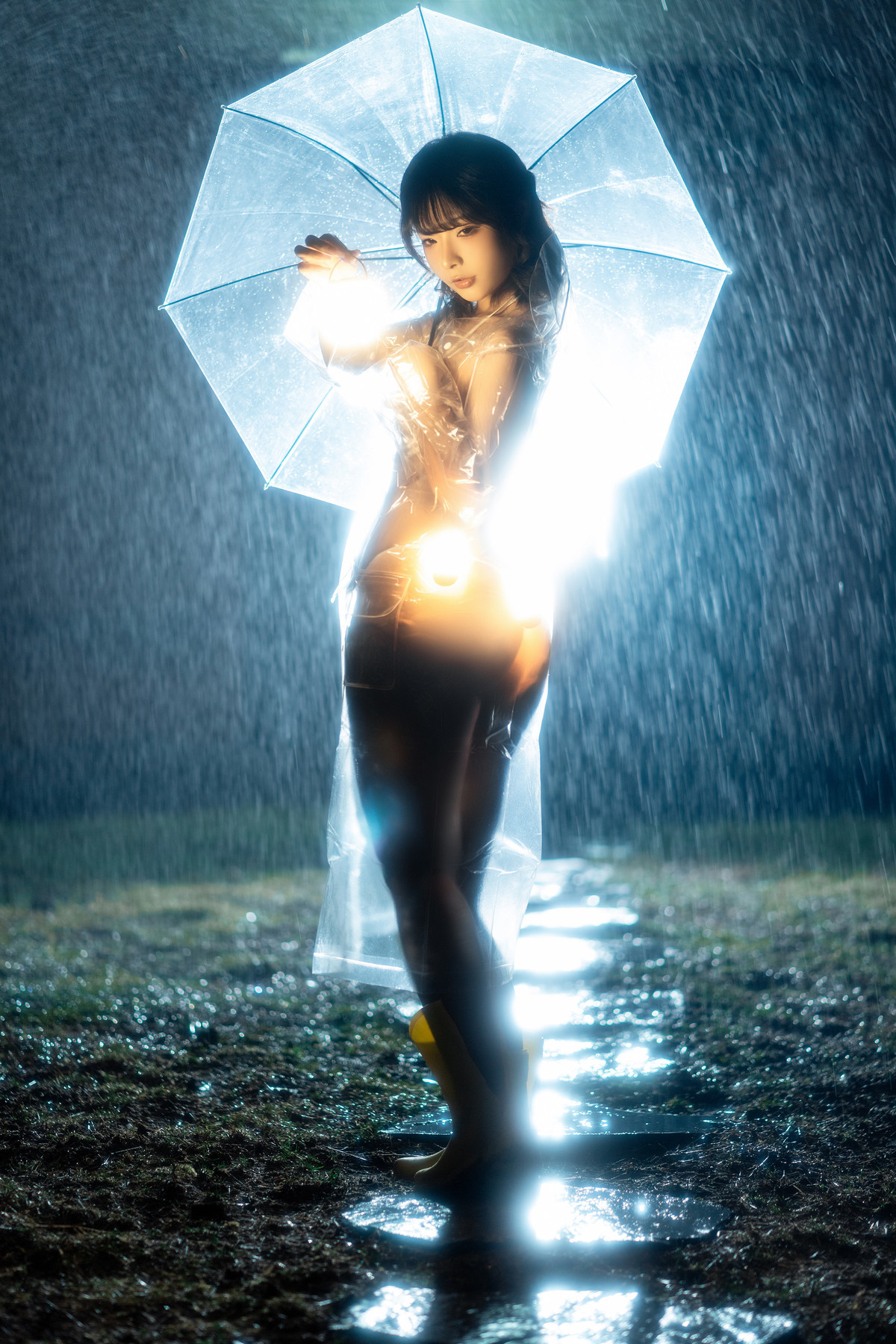 Cosplay Yuuhui玉汇 雨夜独舞 Set.01(17)