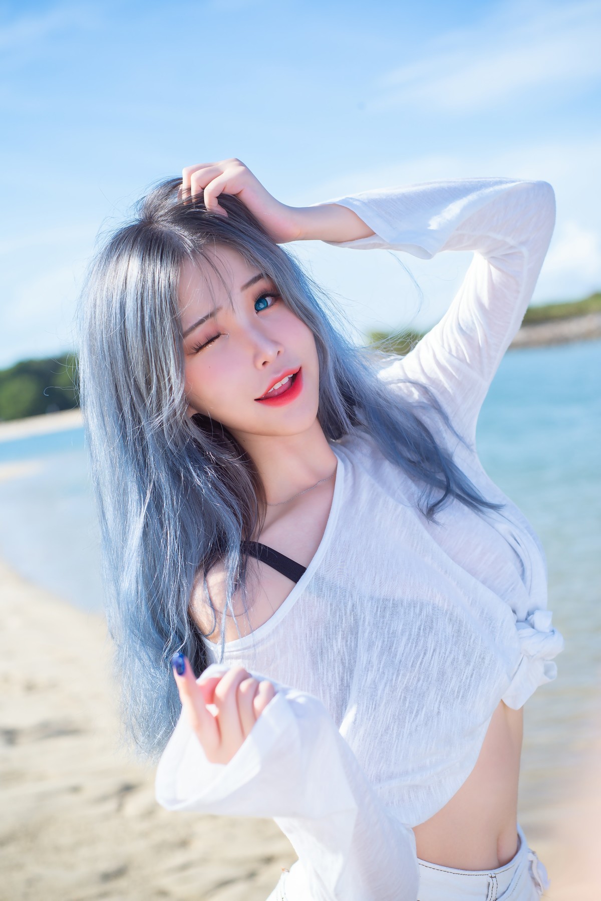 Plant Lily 花リリ Cosplay Beach lily(38)