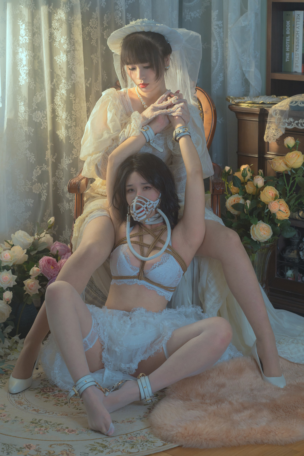 Cosplay 云溪溪 &#038; 奶桃 花吟系列 Set.01(35)