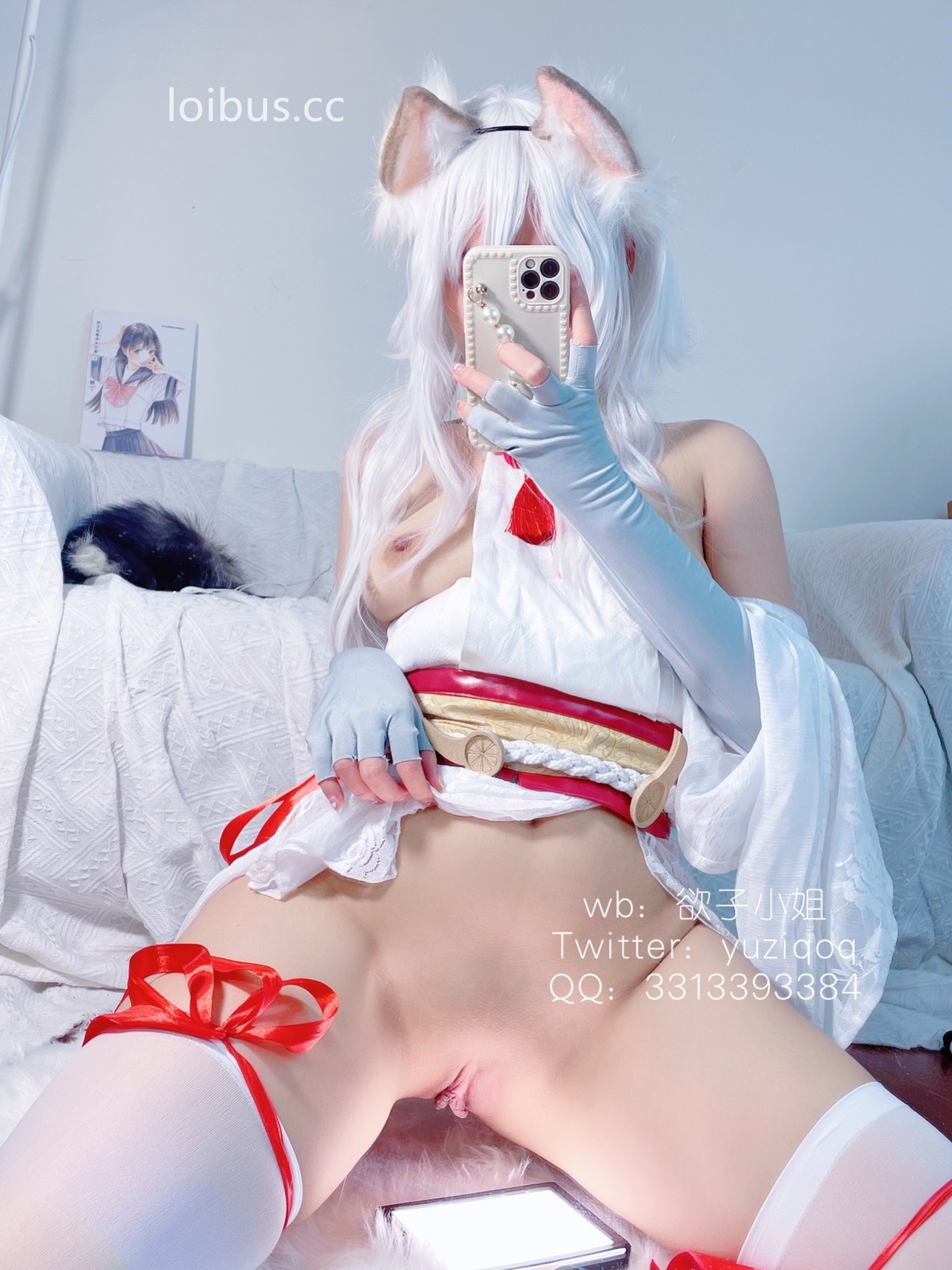 Coser 小蔡头喵喵]纯白胡桃(1)