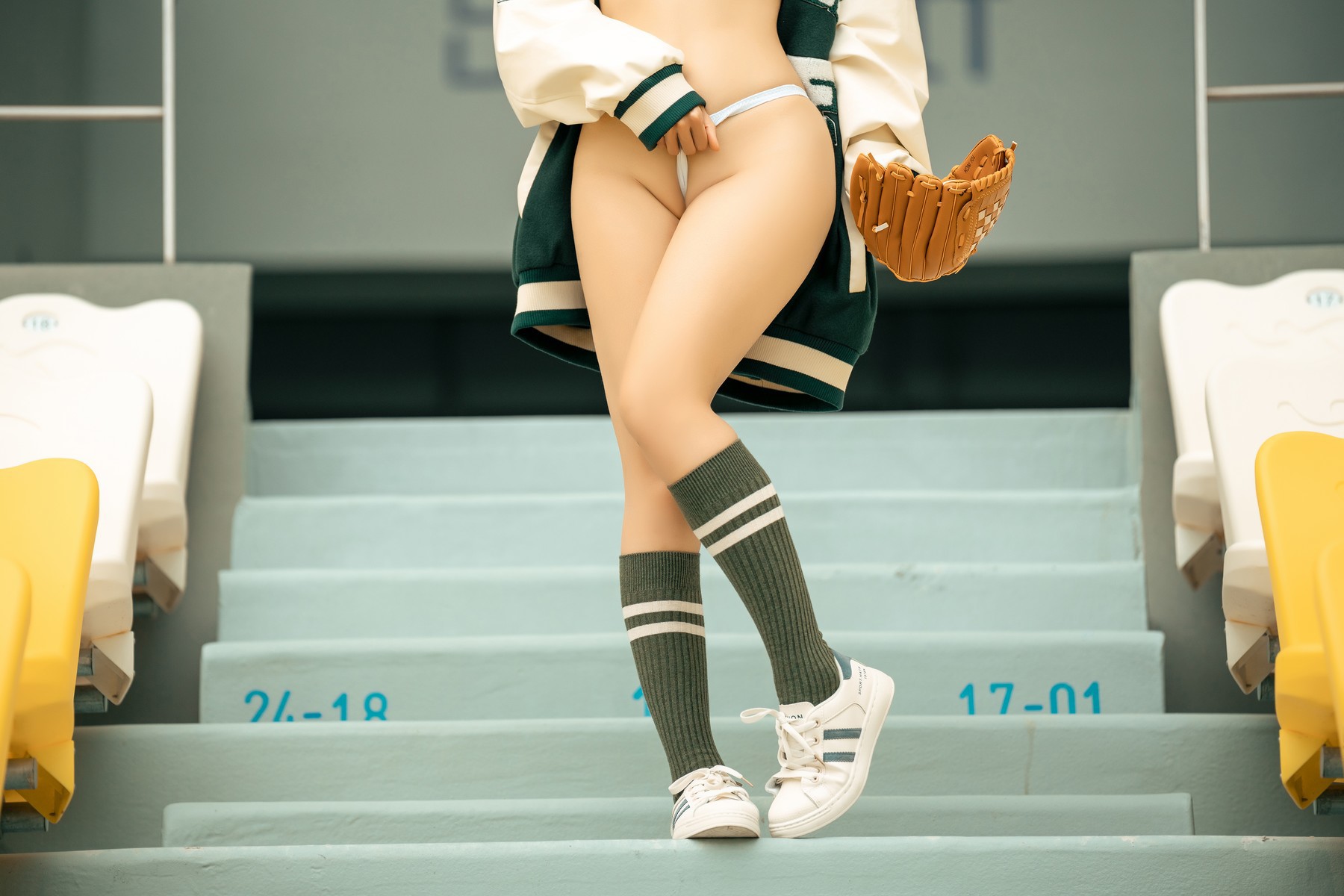 Cosplay 蠢沫沫 Chunmomo 棒球女孩 Baseball Girl Vol.01(24)