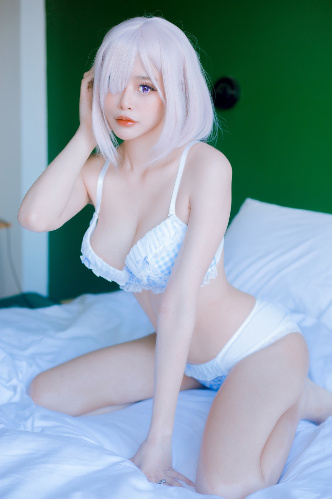 Cosplay 萝莉Byoru Mashu Kirielight Bikini(3)