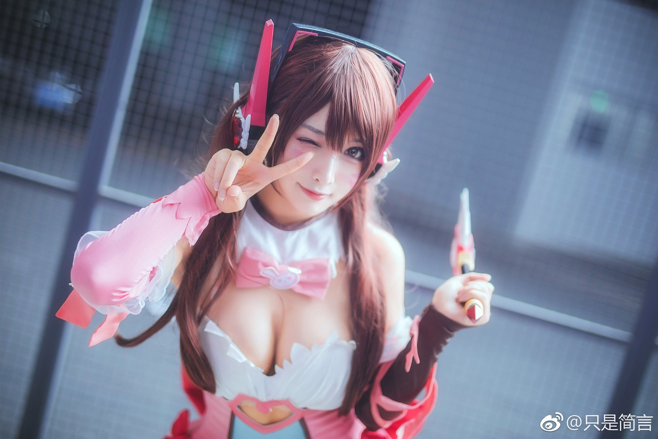 只是简言 Cosplay Magica D.Va(6)