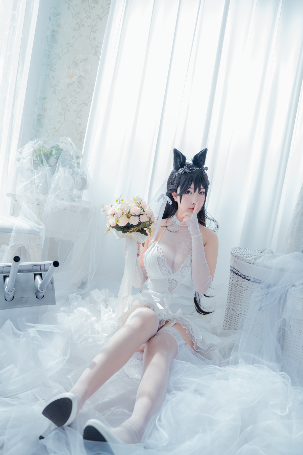 Cosplay 猫九酱Sakura 碧蓝誓约 Set.02(29)