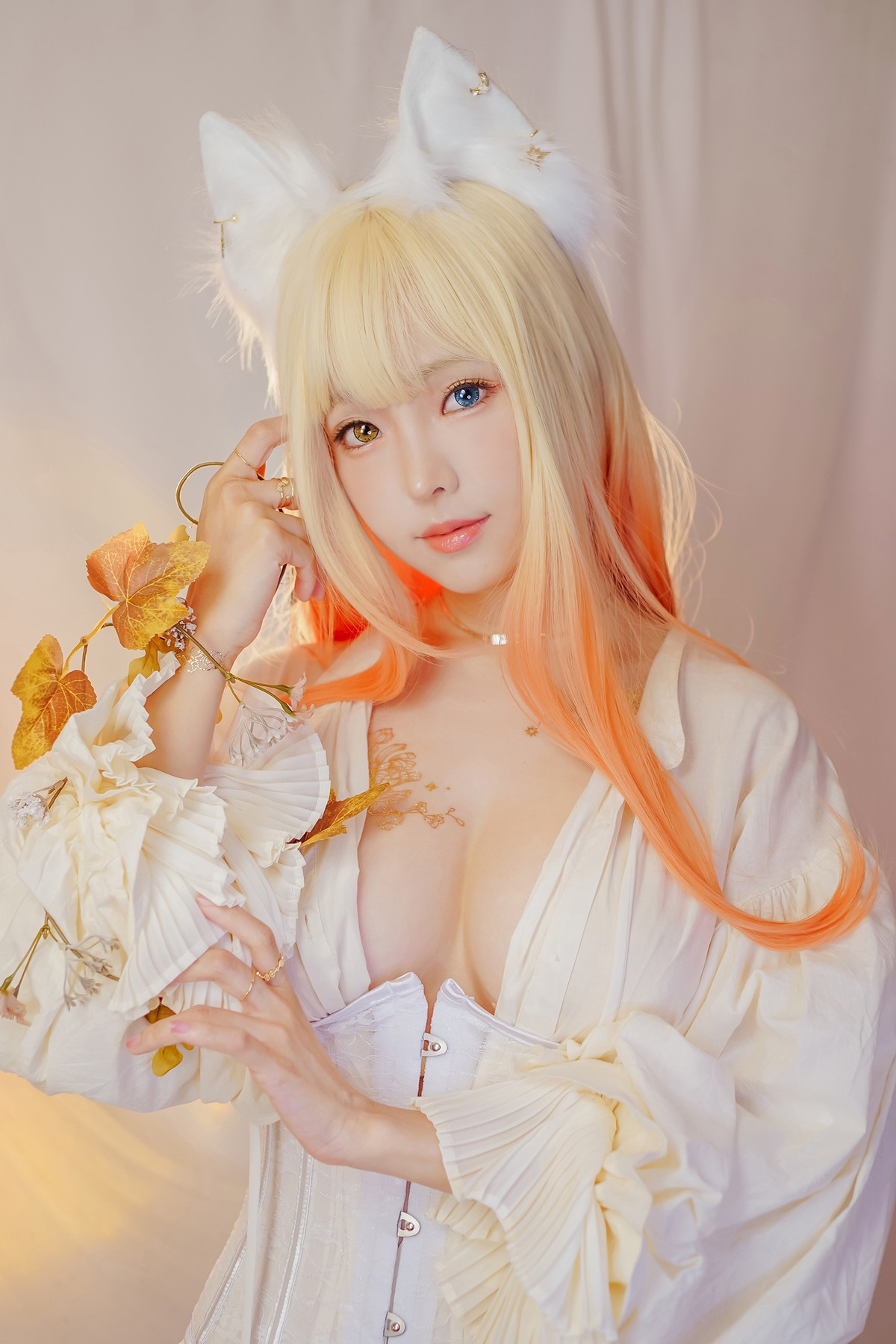 Cosplay ElyEE子 Cat魔女與貓(11)