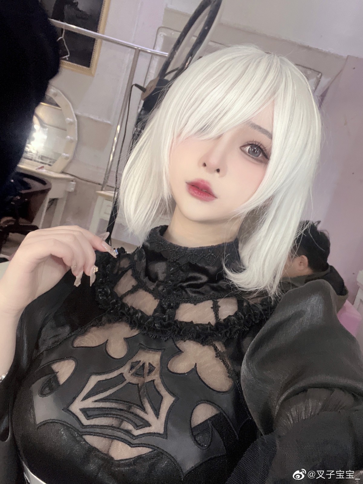 叉子宝宝 Cosplay 2B 尼尔机械纪元(19)