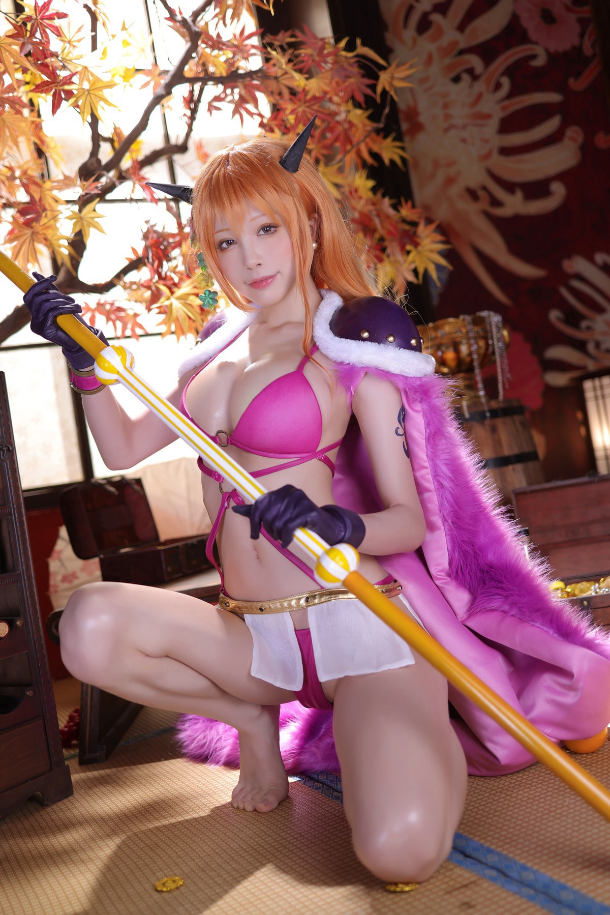 Cosplay 水淼Aqua Nami ナミ Set.02(8)