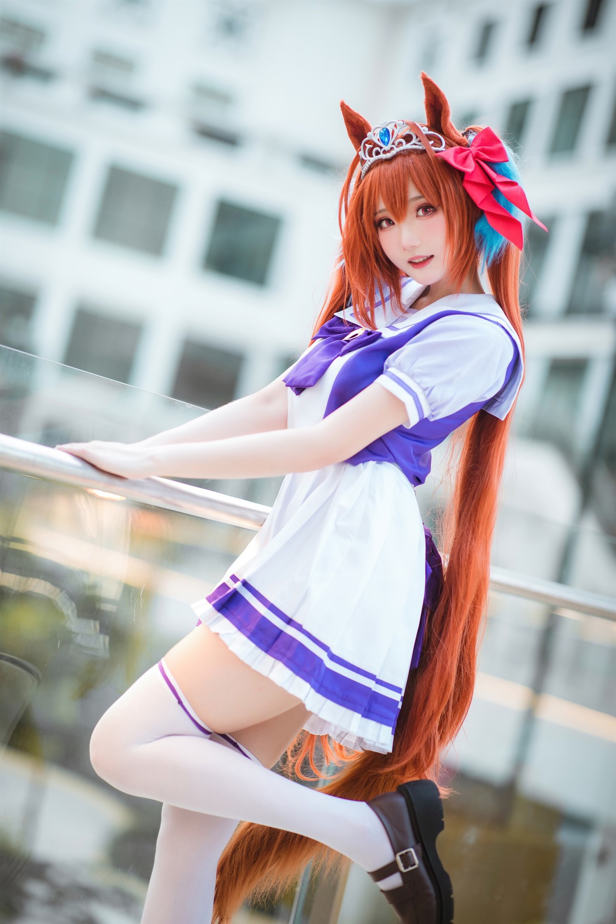 Cosplay 瓜希酱福利 赛马娘 大和赤骥(2)