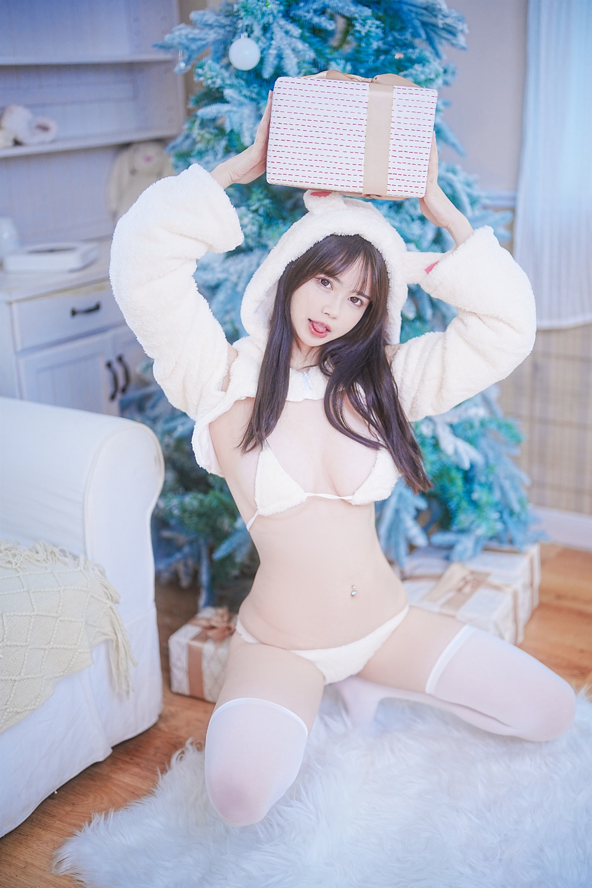 Cosplay Tina很妖孽呀 小兔子乖乖(51)