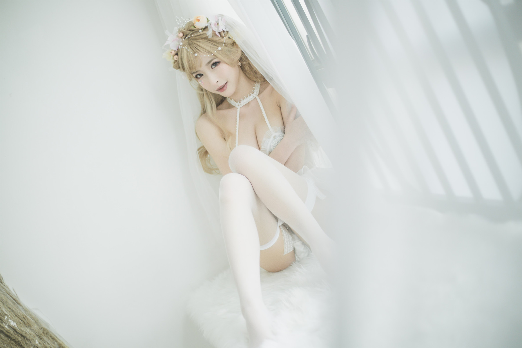 Cosplay 清水由乃 七三花嫁(10)