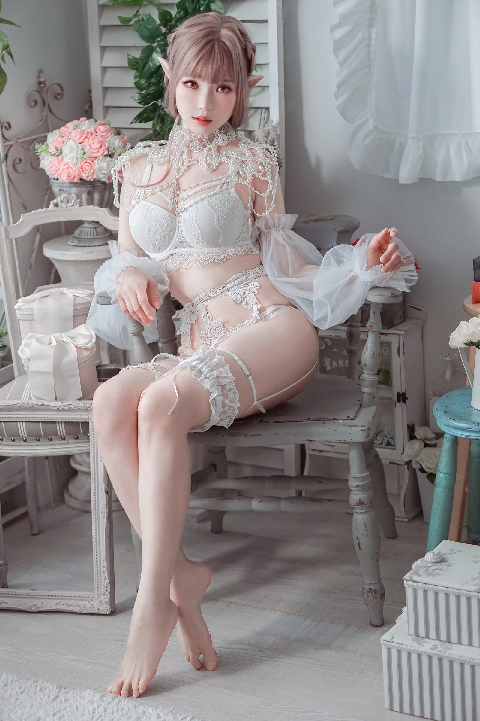 ElyEE子 - NO.89 Flf Bride & Lingerie Elf [65P-139MB](6)