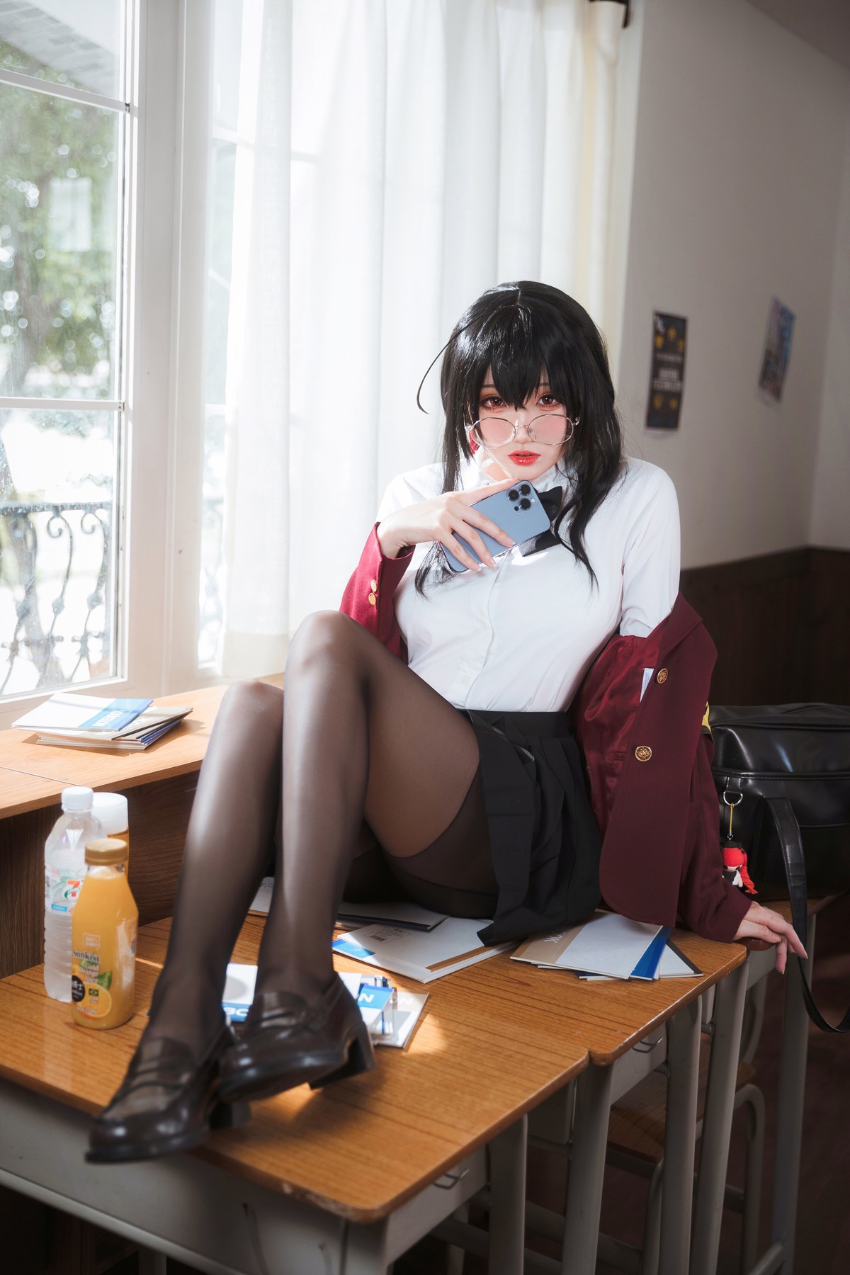 Cosplay 瓜希酱 大凤JK(3)