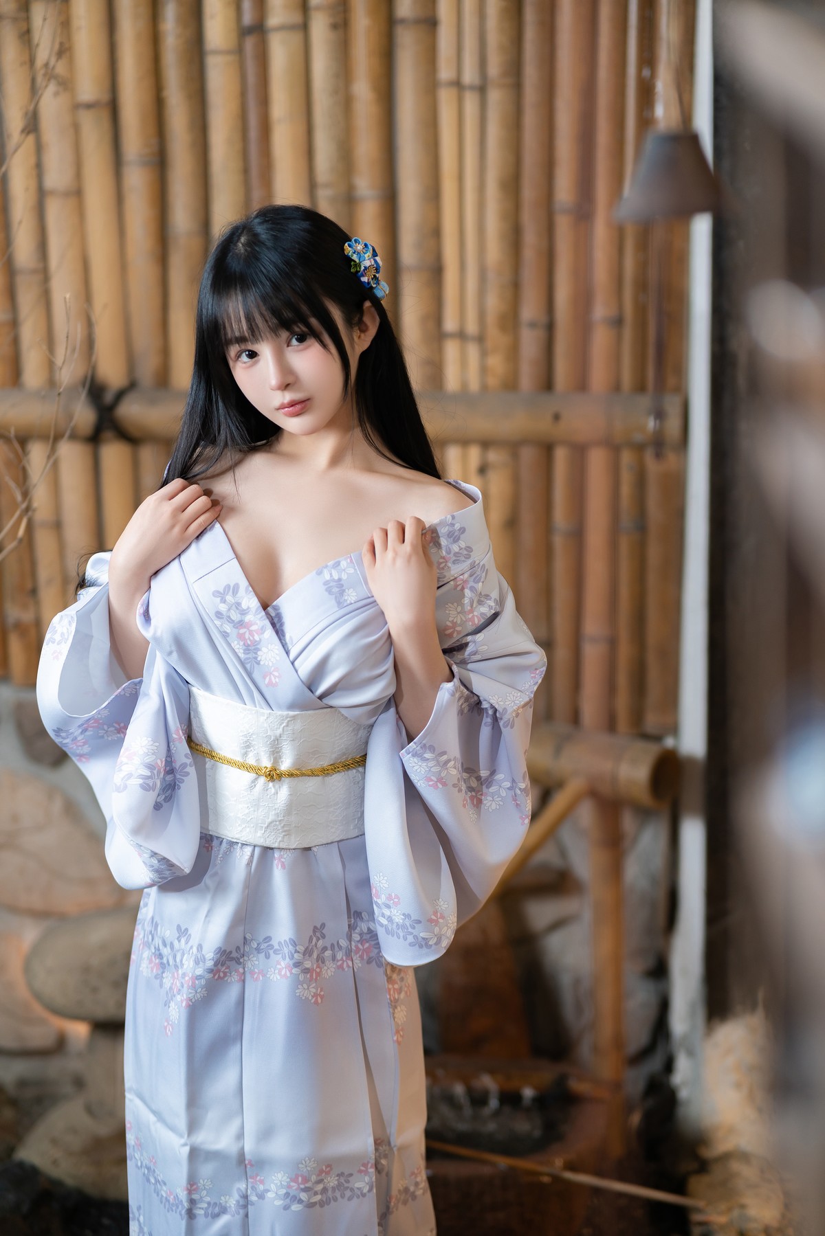 Cosplay 桜井宁宁 Kimono(6)