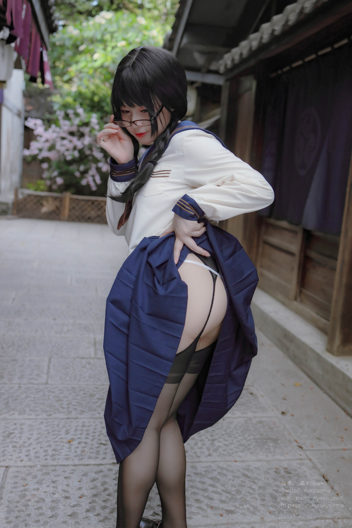 Cosplay Nyako喵子 痴·女子校生 Set.01(41)