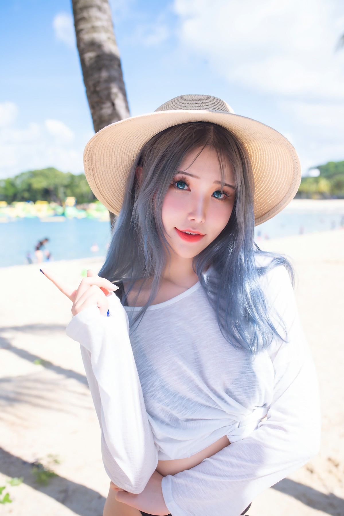 Plant Lily 花リリ Cosplay Beach lily(32)