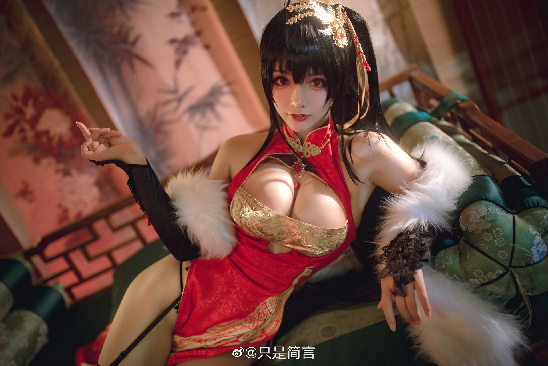 [只是简言] 大凤旗袍 Taihou 大鳳 (Azur Lane 碧蓝航线)(2)