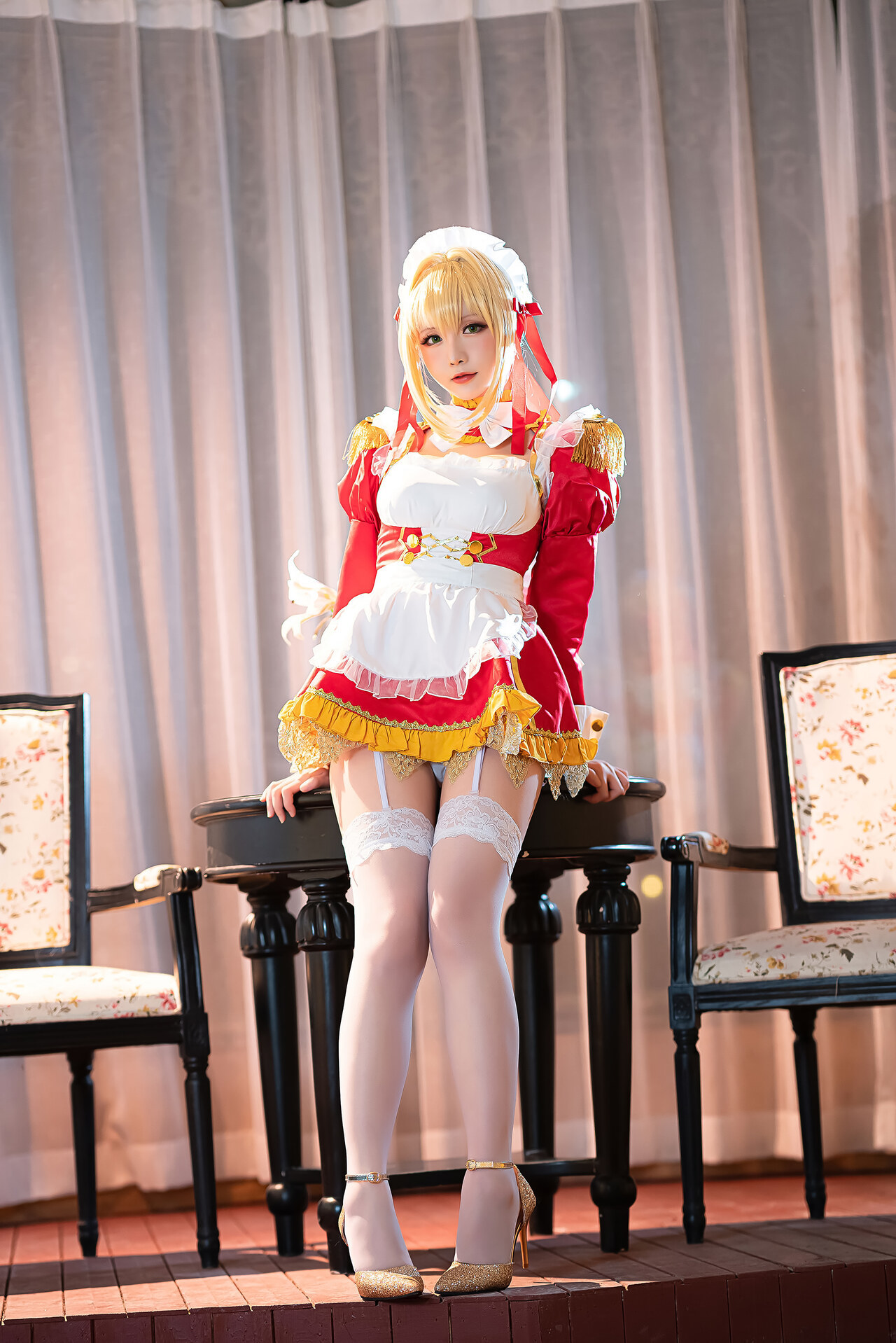 [Hoshilily 星之迟迟] Nero Claudius Maid ネロ・クラウディウス(12)