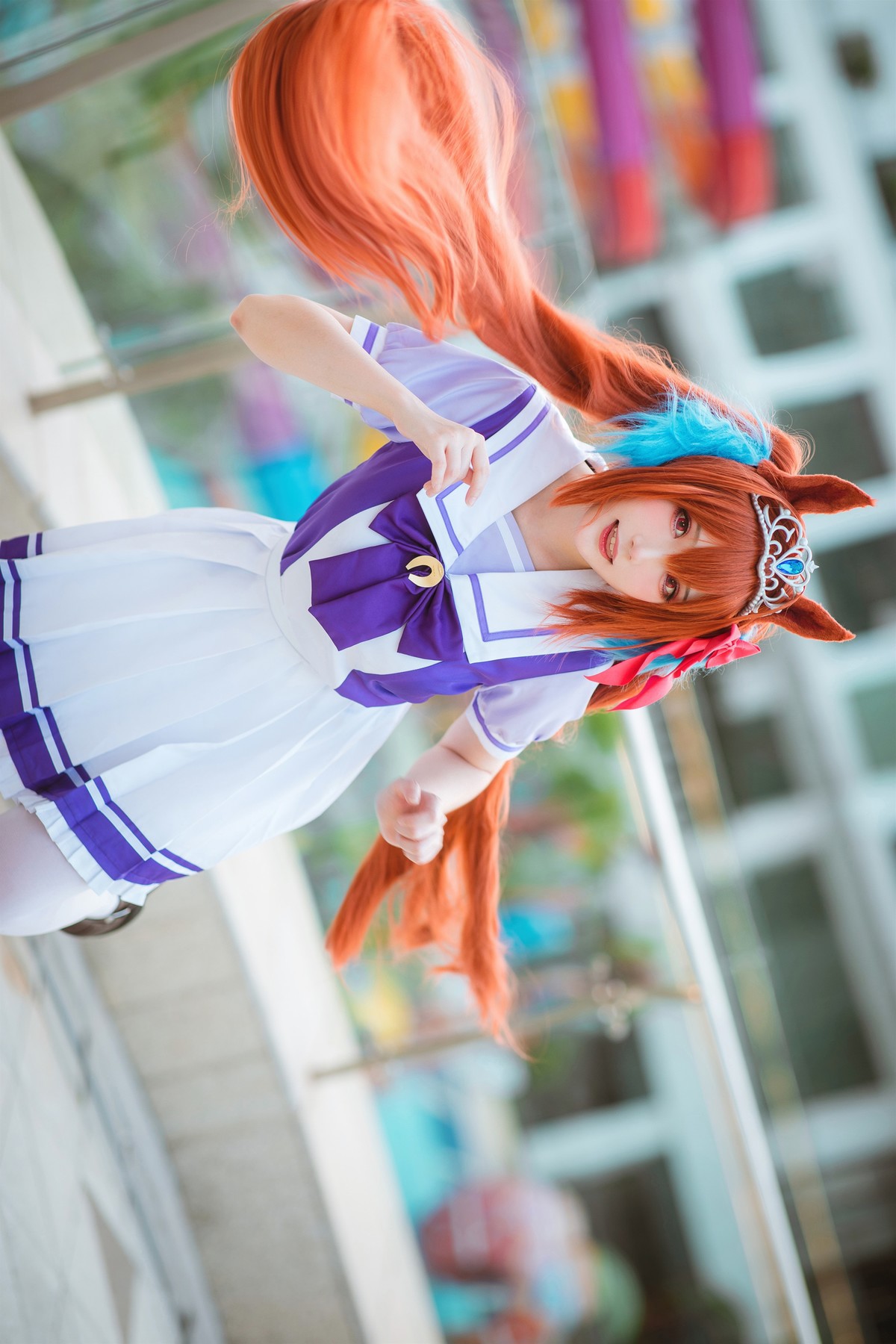 Cosplay 瓜希酱福利 赛马娘 大和赤骥(4)