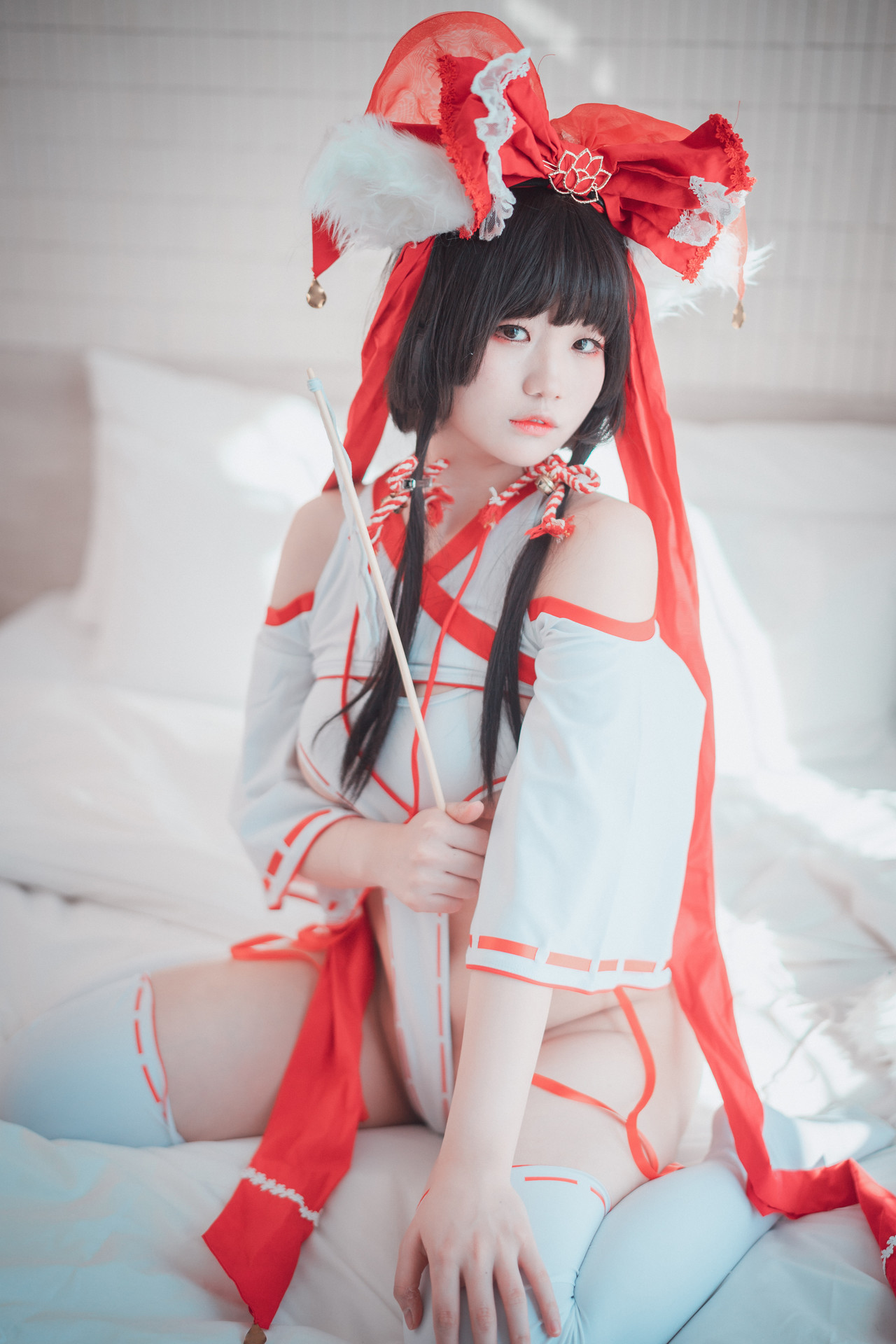 Mimmi 밈미, [DJAWA] Kitsune Miko A.Ver(14)