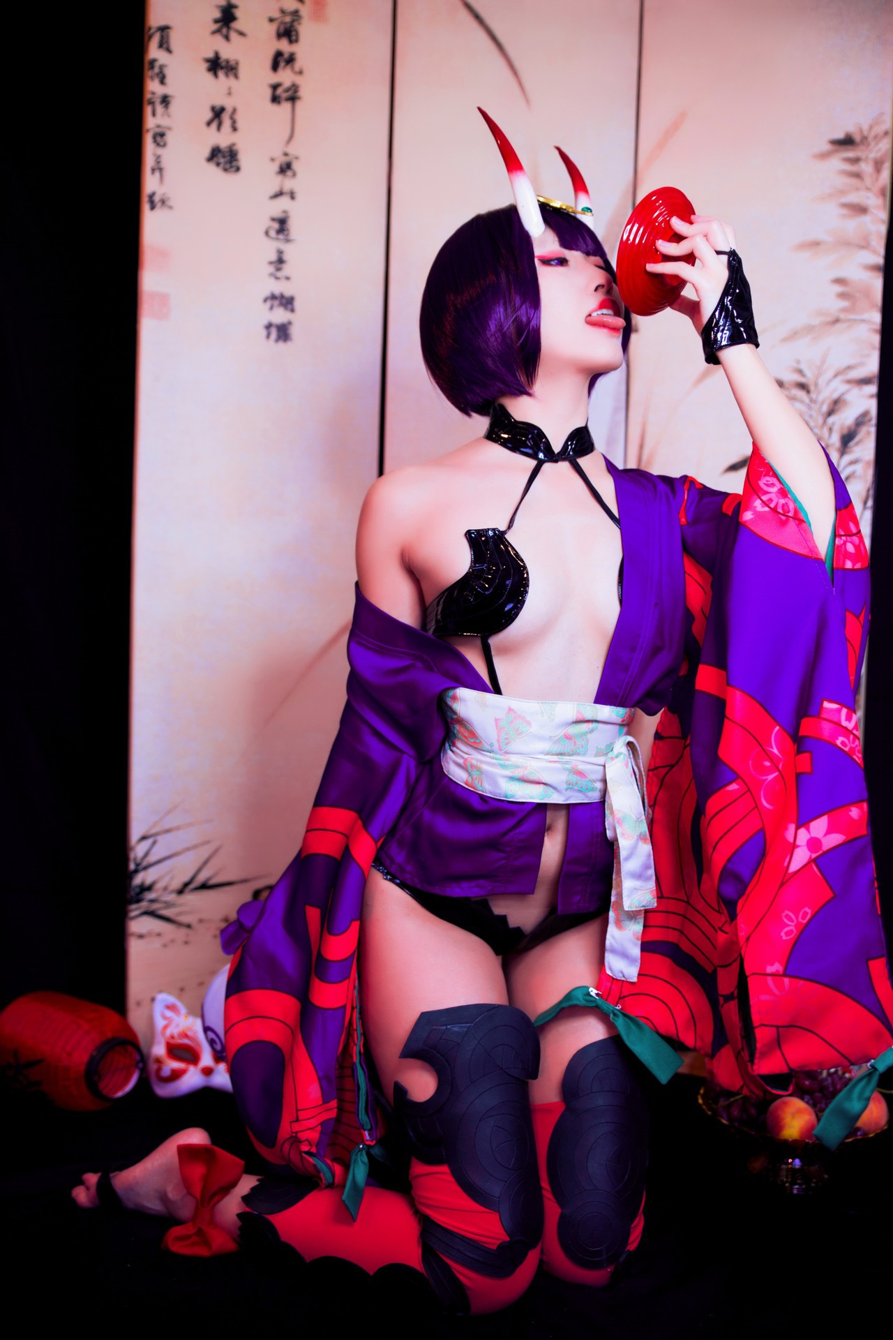 Cosplay Misswarmj 酒吞童子女仆 Shuten Douji(12)