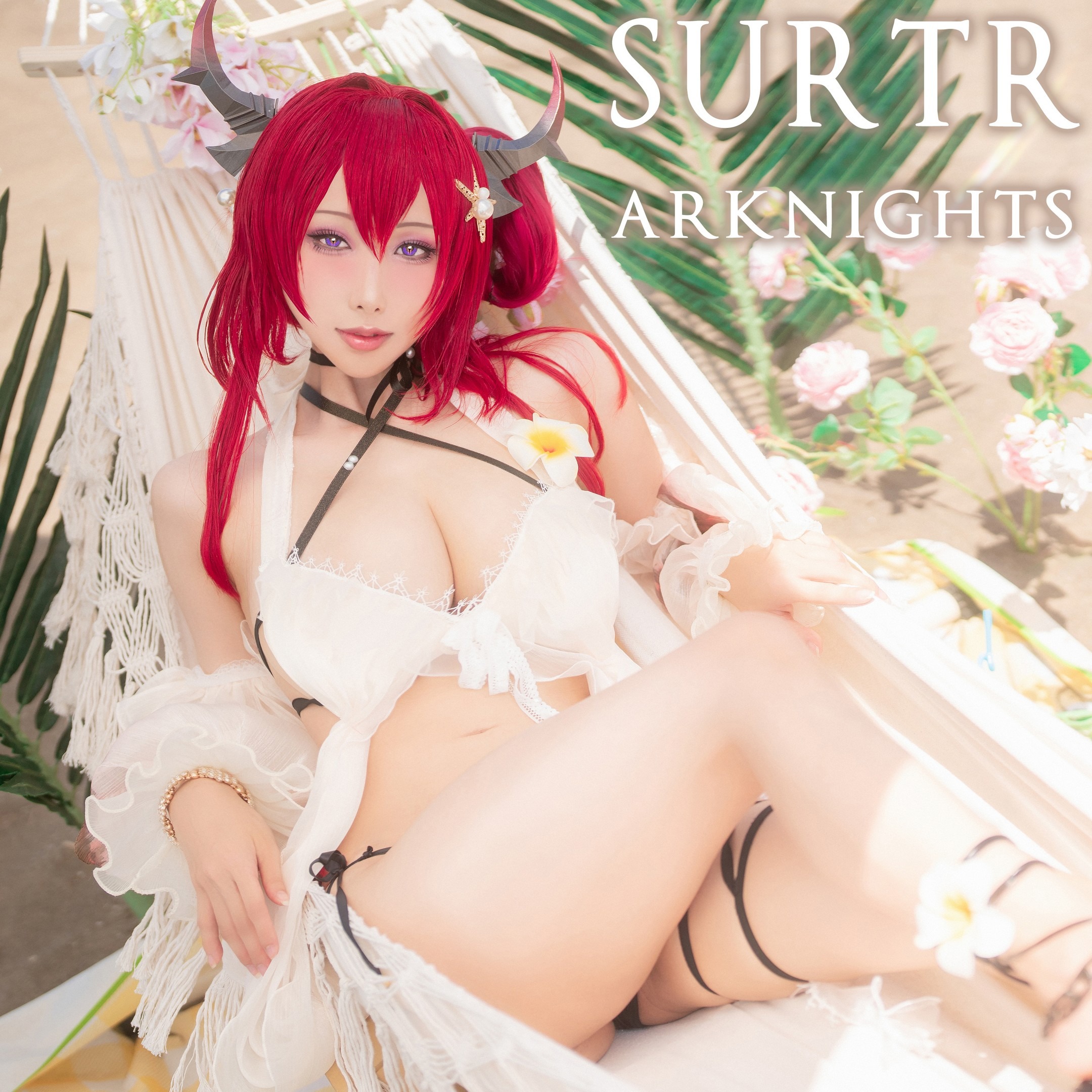 Hane Ame 雨波写真 – Arknights Surtr 泳裝(6)