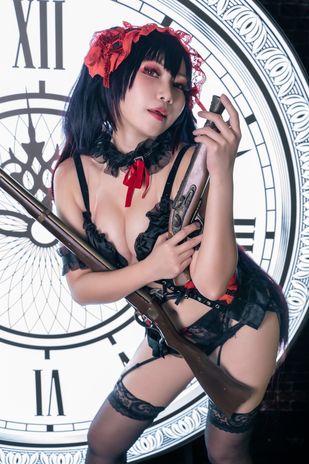 Cosplay 小琪Aki 时崎狂三 Kurumi Tokisaki(26)