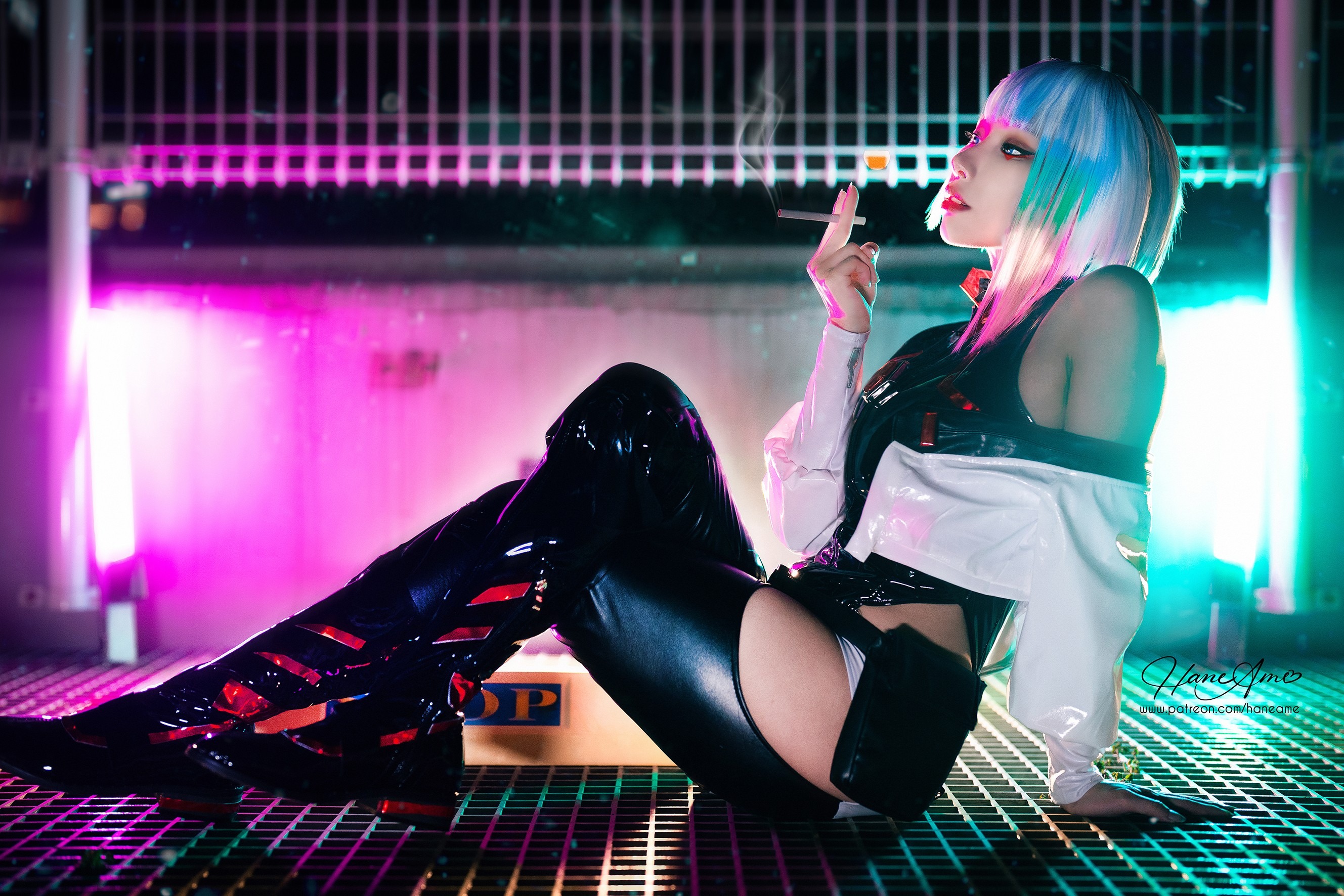 Hane Ame 雨波写真 – Cyberpunk Lucy(14)