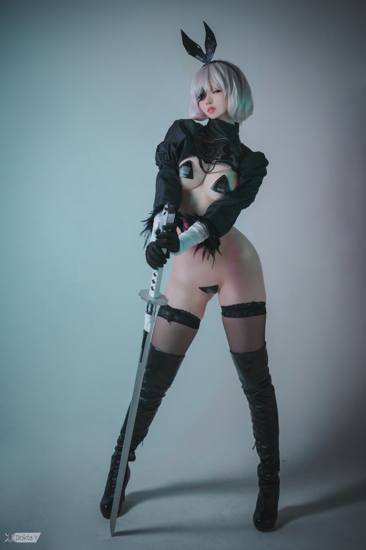 Bambi 밤비, [DJAWA] 2B (Nier) La Rose Noire Version-S(15)