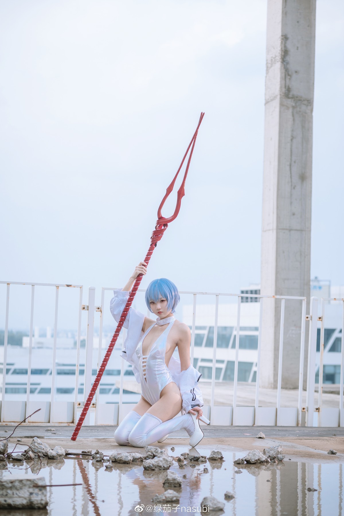 Cosplay 绿茄子nasubi EVA超话ASS绫波丽(2)