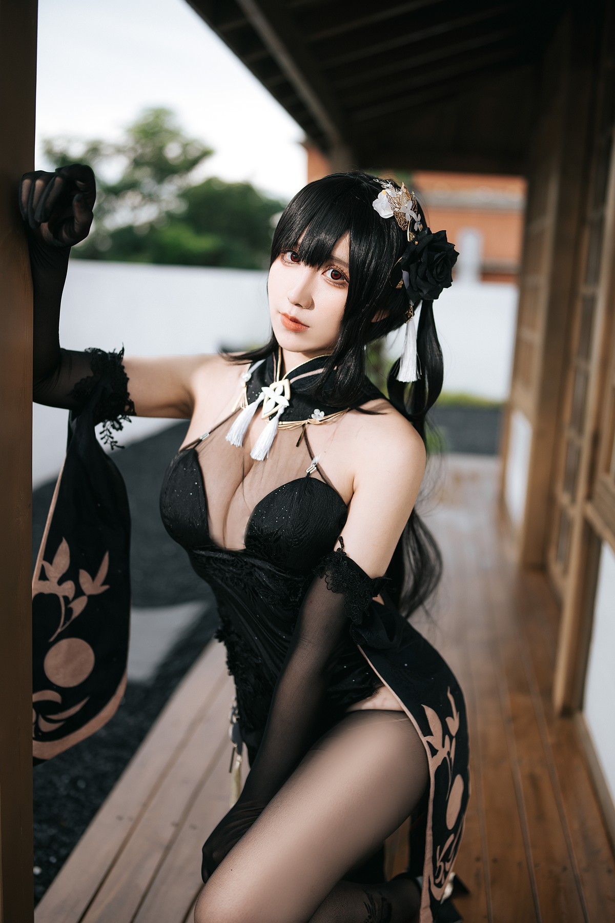 九曲Jean Cosplay 镇海旗袍(18)