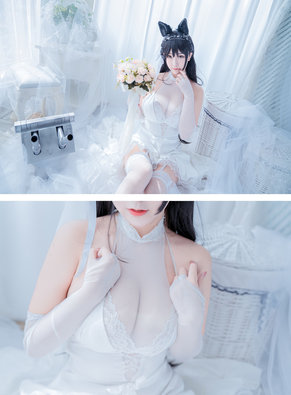 Cosplay 猫九酱Sakura 碧蓝誓约 Set.02(28)